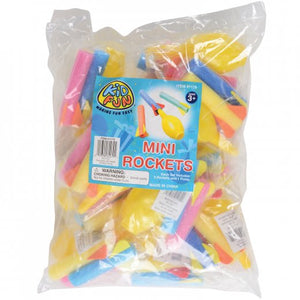 Mini Rockets Toys (One Dozen)