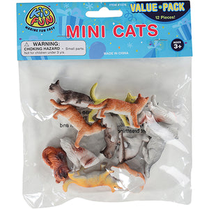 Animal Toys Cats (One Dozen)