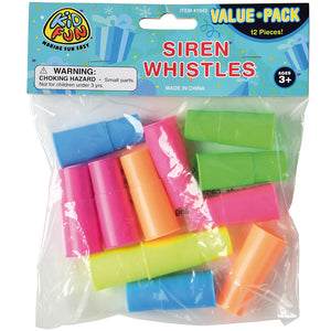 New Year's Eve Siren Whistles Party Favor (One Dozen)