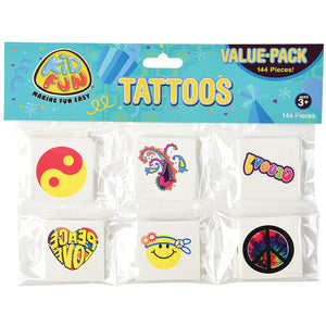 Retro Tattoos Party Favor (144 pieces)