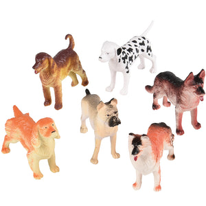 Dogs - 4 Inch Plush Toy (One dozen)