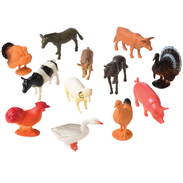 Farm Animals Toy (One dozen) - Price: $6.48