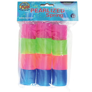 Mini Pearlized Springs Toy (One dozen)