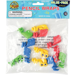 Wiggle Eye Pencil Stationery Wraps (one dozen)