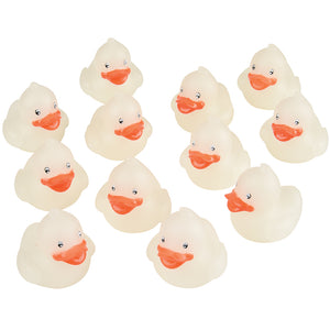 Glow In The Dark Mini Ducks Toy (1 Dozen)