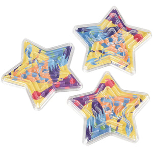 Rainbow Party Maze Puzzle Toy (pack of 12)