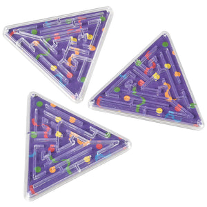 Rainbow Party Maze Puzzle Toy (pack of 12)