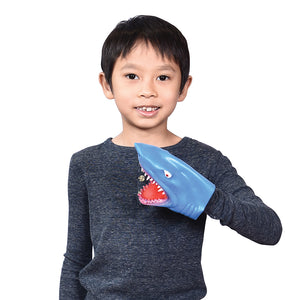 Stretchy Shark Hand Puppet Toy (pack of 6)