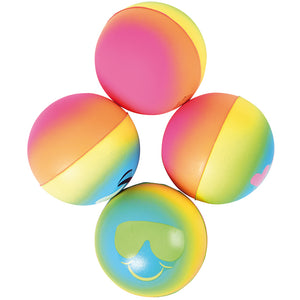 Rainbow Emoji Stress Balls Toy (pack of 12)