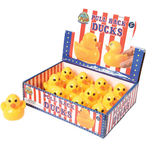 Pull Back Ducks Toy (1 Dozen)