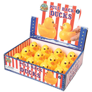 Pull Back Ducks Toy (1 Dozen)