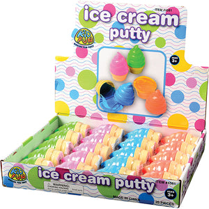 Ice Cream Putty Toy (Bag of 20)