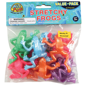 Stretchy Frogs Toy Set (One Dozen)