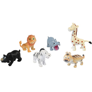 Eco-Friendly Baby Zoo Animals Toy 12 Per Pack