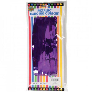 Hanging Curtain - Purple Party Decor