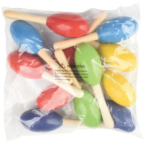 Mini Wooden Maracas (12 per Package)