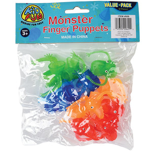 Halloween Monster Finger Puppets Toy (one dozen)