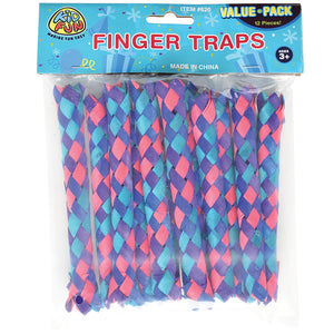 Finger Traps Toy (1 Dozen)