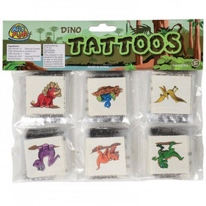 Dinosaur Tattoos Party Favor (Sold By Gross)