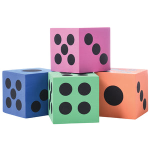 Foam Dice - 2.5 Inch Toy (one dozen)