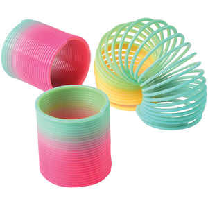 Assorted Design Springs - 35mm Toy (One Dozen)