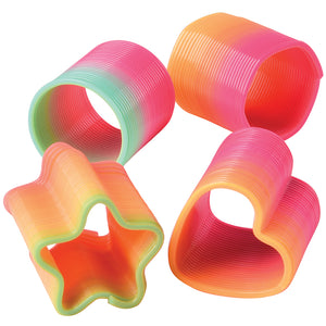 Assorted Design Springs - 35mm Toy (One Dozen)