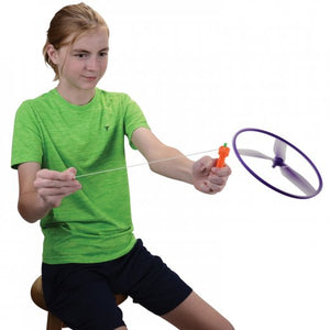 Pull String Saucers Toy Set (One Dozen)