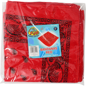 Red Bandannas (One Dozen)