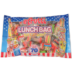 Lunch Bag Megamix Gummies Candy (Pack of 70)