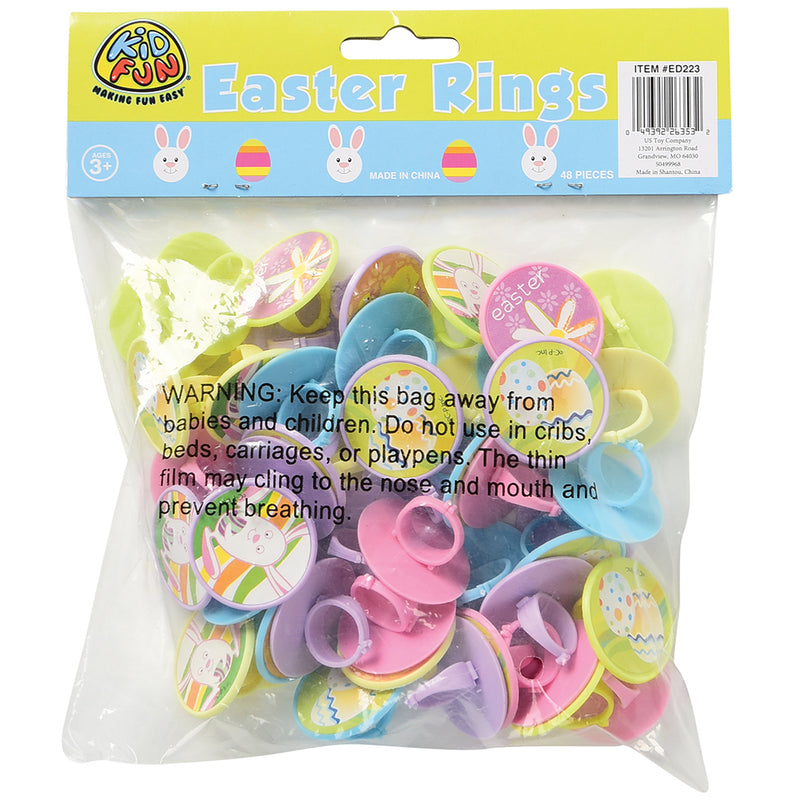 Easter Rings Party Favor, 48 Pieces easter-toys-and-noveltiesholidays