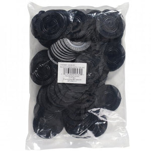 Bulk Black Poker Chips Game Accessory (bag of 100)