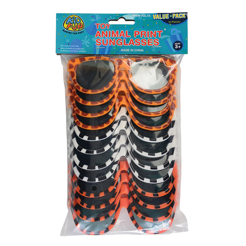 Animal Print Sunglasses Party Favor (1 Dozen) toy-animalsanimals-and ...