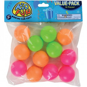 Colored Plastic Balls Toy (1 dozen)