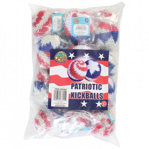 4th Of July Patriotic Kickballs Toy (One Dozen)