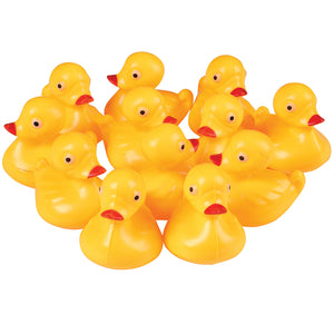 Duck Pond Floaters - Yellow Party Game (1 Dozen) Float Upright