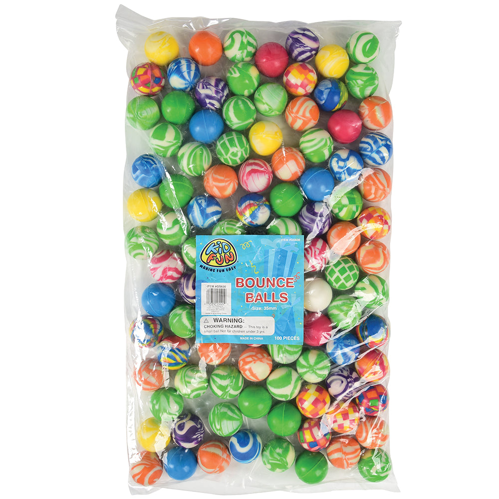 Bouncy Ball Assortment Toy - 35 mm - 100 Pieces - Only $33.75 at Carnival  Source