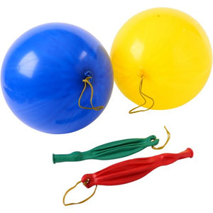 Rubber Punch Balls Toy (1 dozen)