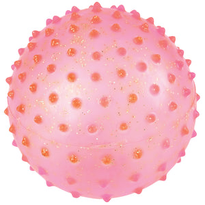 Glitter Knobby Balls Toy 5 Inch (1 Dozen)