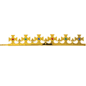 King Gold Crown Costume Accessory