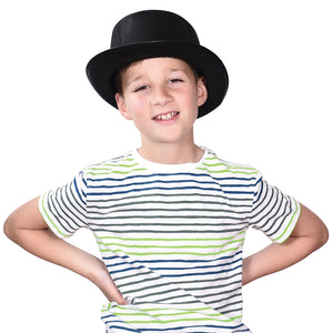 Black Top Hats Costume Accessory (one dozen)