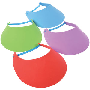 Foam Visors Party Favor (One Dozen)