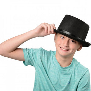 Felt Black Top Hat Costume Accessory