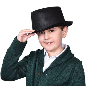 Felt Black Top Hat Costume Accessory