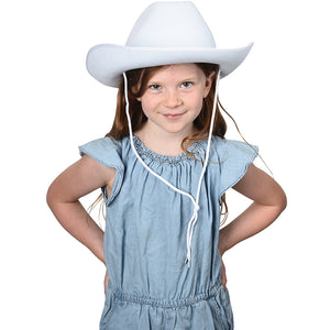 Cowboy Hat - White Costume Accessory