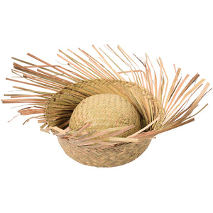 Luau Party Natural Beachcombers Hat Costume -Adult (One Dozen)