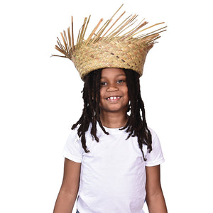 Luau Party Natural Beachcombers Hat Costume -Adult (One Dozen)