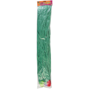 Luau Party Adult Hula Skirt With Flowers - Green Costume Accessory