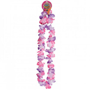 Two Tone Medium Petal Leis Party Favor (1 Dozen)