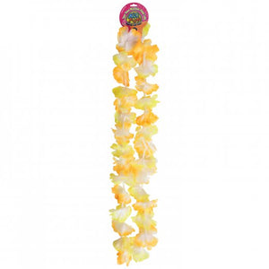 Two Tone Medium Petal Leis Party Favor (1 Dozen)