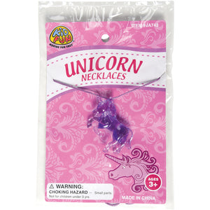 Unicorn Necklaces Party Favor (One dozen)